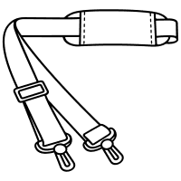 Detachable shoulder strap