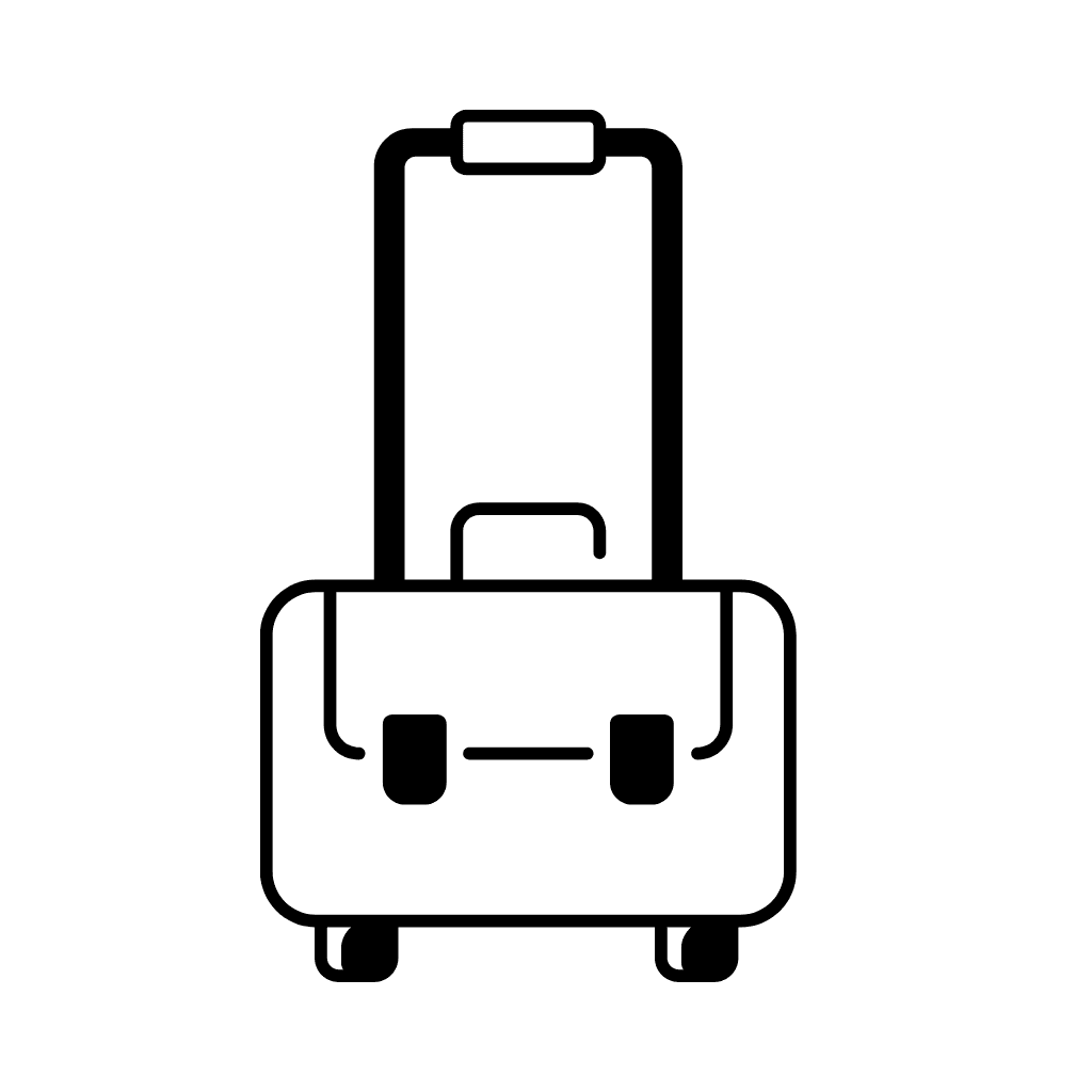 Luggage pass-through