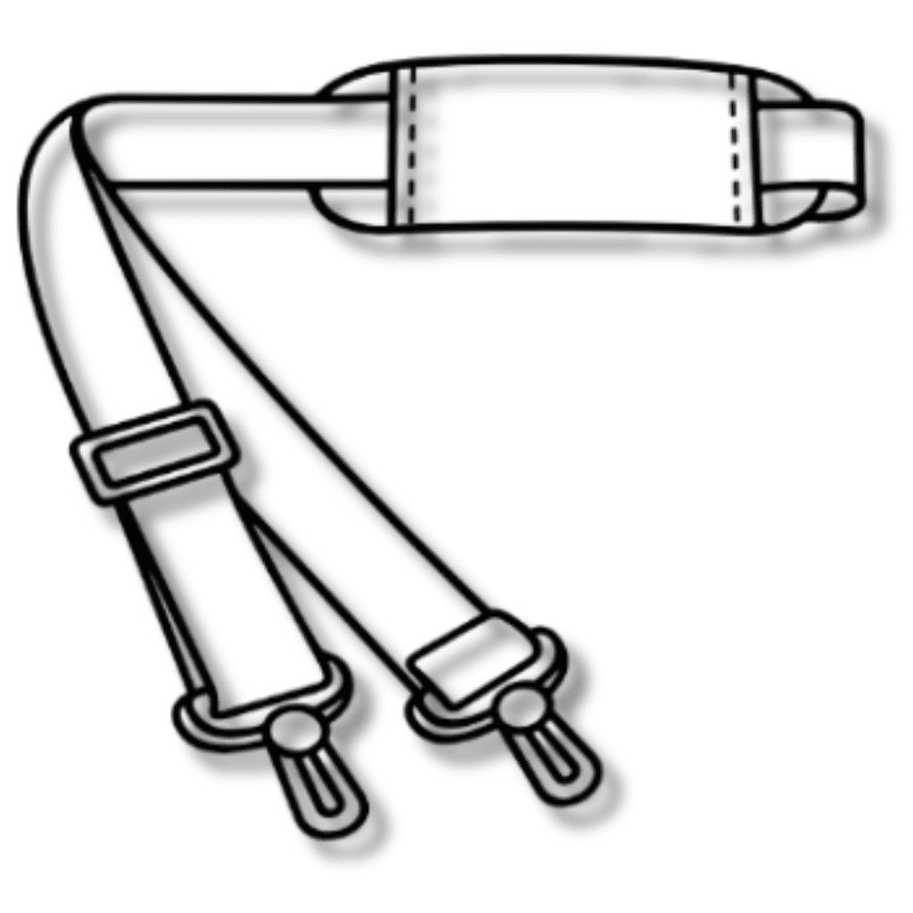 Detachable shoulder strap